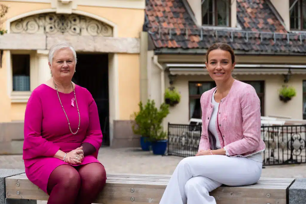 Portrettbilde av Ellen Harris Utne og Ingrid Stenstadvold Ross
